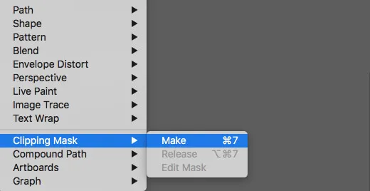 Clipping Mask - Make