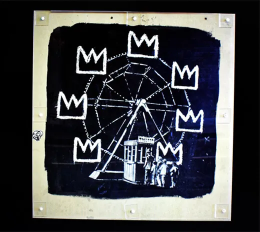 Finished Banksy Image